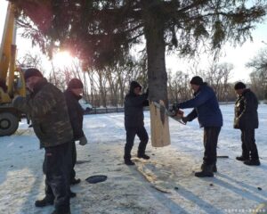 Она приехала! В Аргаяш прибыла главная районная елка