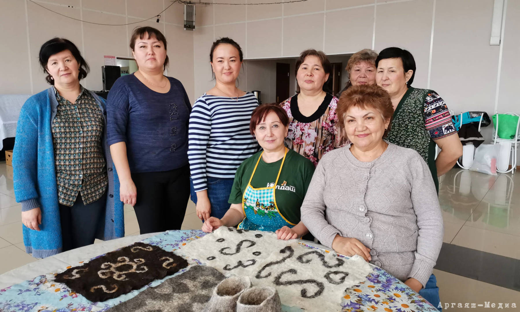 Старинное искусство войлоковаляния