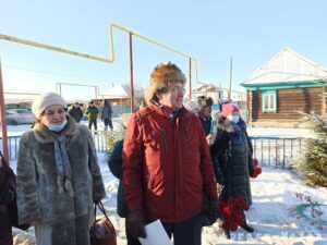 В Бажикаево открылся обновленный воинский мемориал