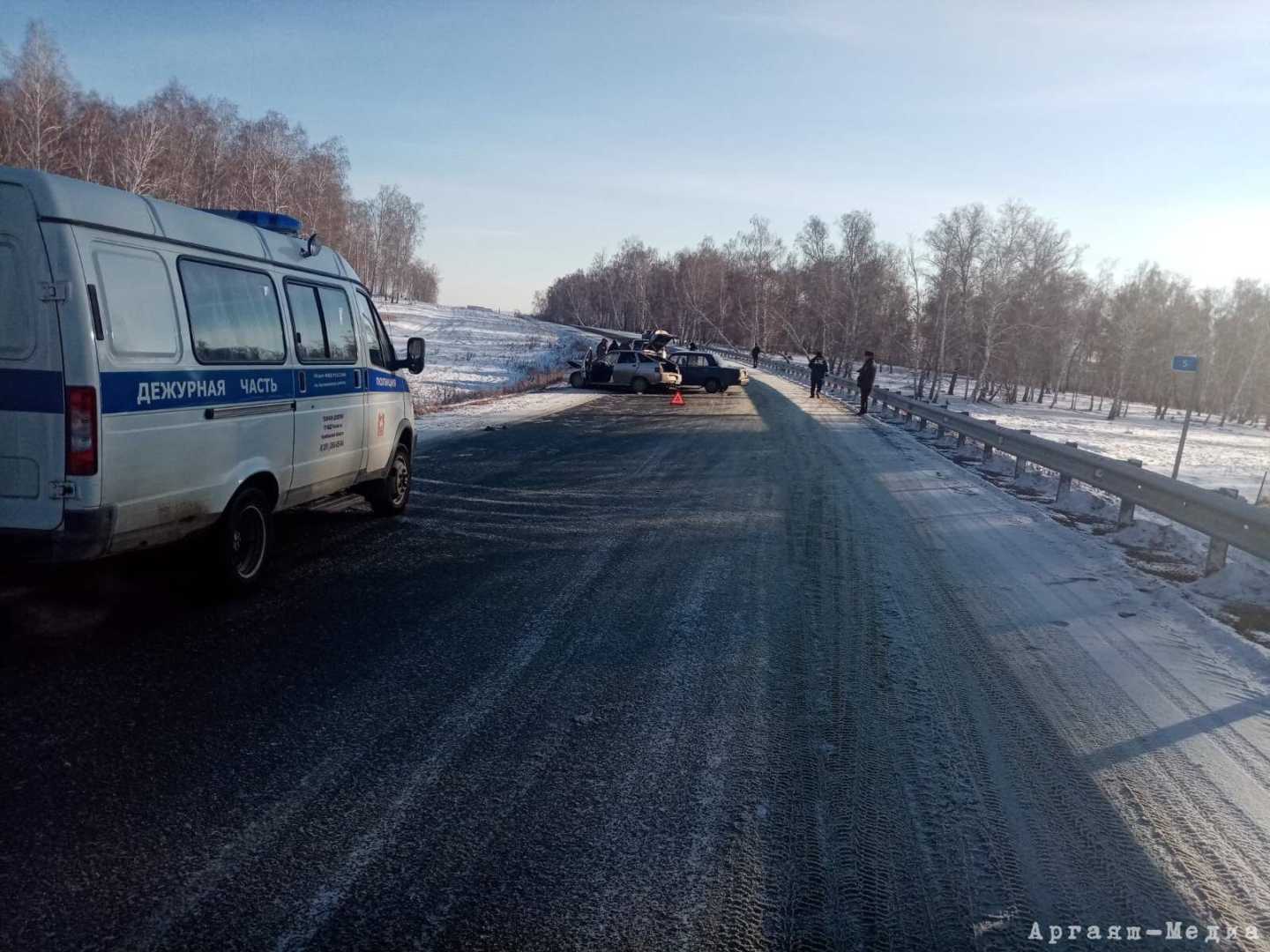 Водитель погиб на автодороге Марксист-Байгазино