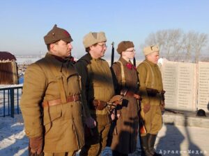 В Бажикаево открылся обновленный воинский мемориал